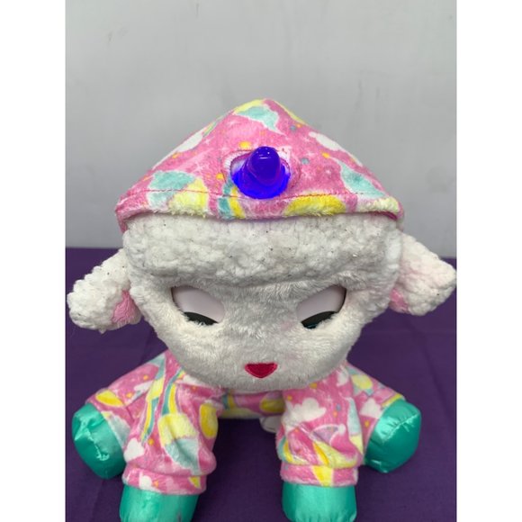 Habsro Sweet Jammiecorn Lamb Interactive Plush 10 Inch Stains Working - Picture 3 of 16
